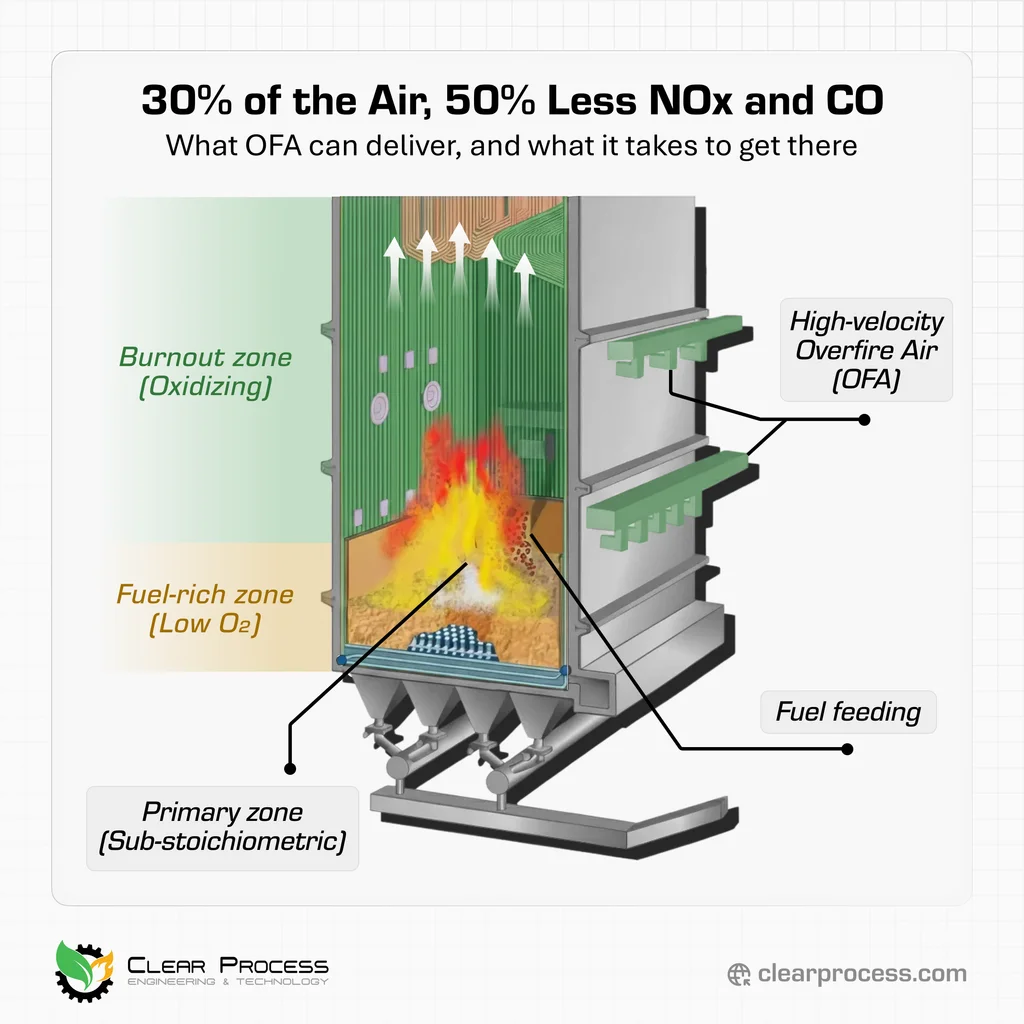 Overfire Air Systems: 30% of the Air, 50% Less NOx